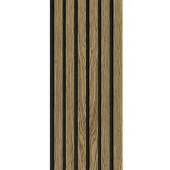 I-WOOD AKUSTIKPANEL EG MØRKEBRUN OLIE 16 X 300 X 2400 MM