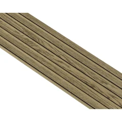 I-WOOD AKUSTIKPANEL EG MØRKEBRUN OLIE 17 X 300 X 2400 MM