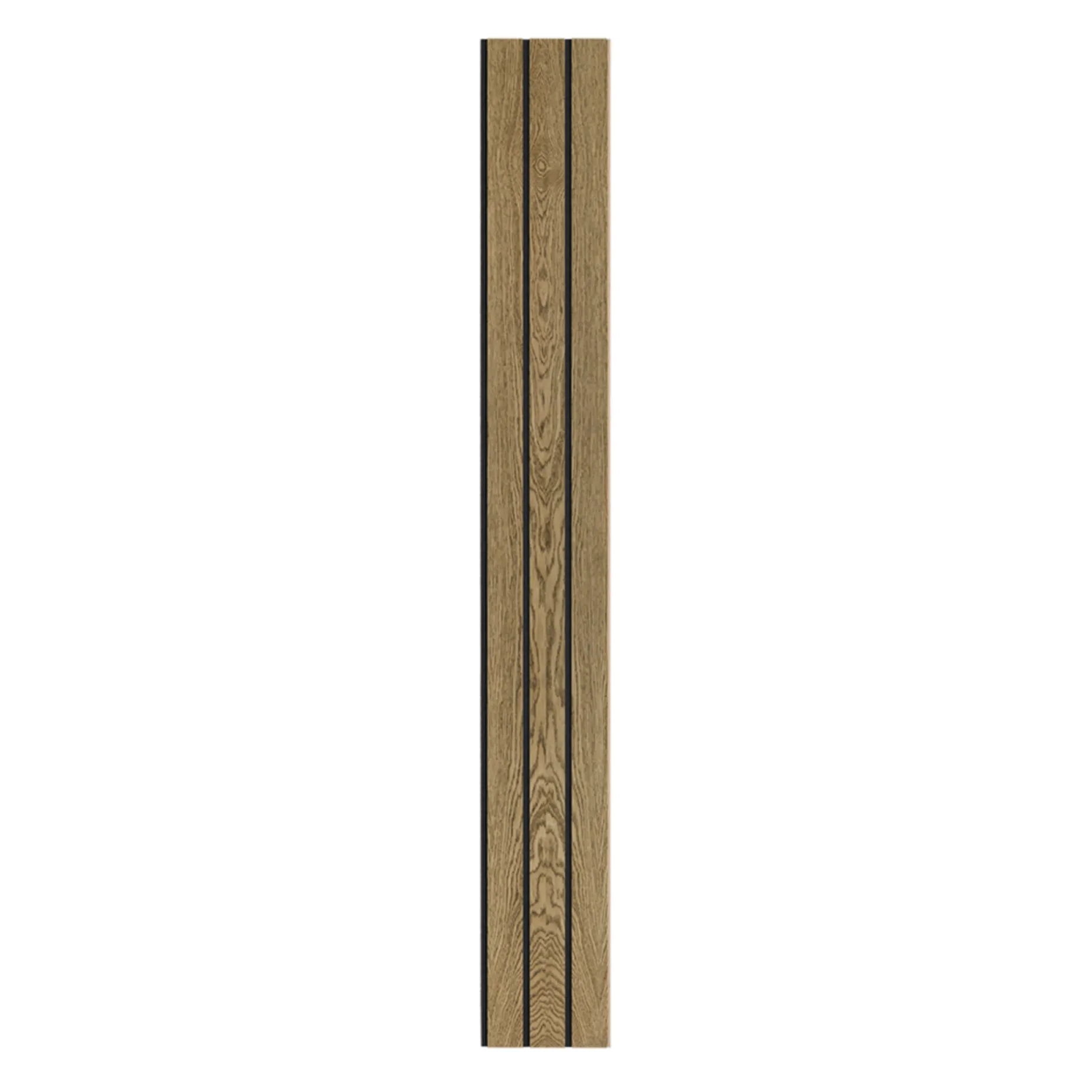 I-WOOD AKUSTIKPANEL EG MØRKEBRUN OLIE 16 X 300 X 2400 MM