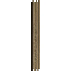 I-WOOD AKUSTIKPANEL EG MØRKEBRUN OLIE 17 X 300 X 2400 MM