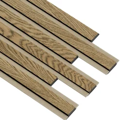 I-WOOD AKUSTIKPANEL EG MØRKEBRUN OLIE 17 X 300 X 2400 MM