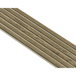 I-WOOD AKUSTIKPANEL EG MØRKEBRUN OLIE 17 X 300 X 2400 MM