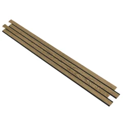 I-WOOD AKUSTIKPANEL EG MØRKEBRUN OLIE 16 X 300 X 2400 MM