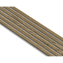 I-WOOD AKUSTIKPANEL EG MØRKEBRUN OLIE 17 X 300 X 2400 MM