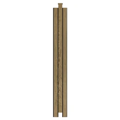 I-WOOD AKUSTIKPANEL EG MØRKEBRUN OLIE 17 X 300 X 2400 MM