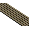 I-WOOD AKUSTIKPANEL EG MØRKEBRUN OLIE 17 X 300 X 2400 MM
