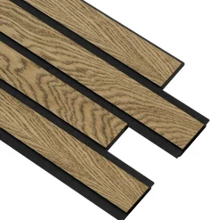 I-WOOD AKUSTIKPANEL EG MØRKEBRUN OLIE 17 X 300 X 2400 MM