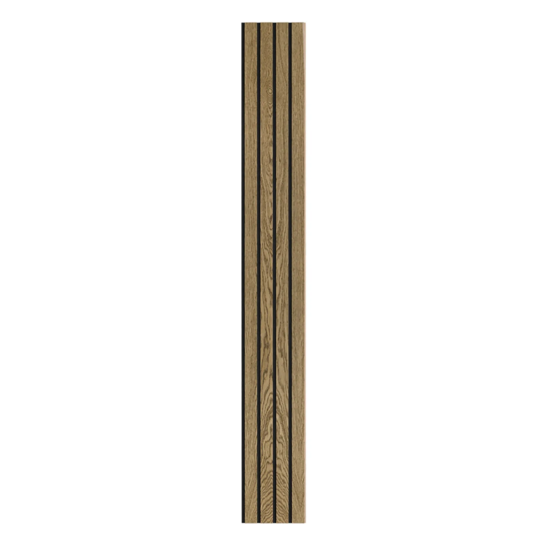 I-WOOD AKUSTIKPANEL EG MØRKEBRUN OLIE 16 X 300 X 2400 MM