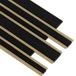 I-WOOD AKUSTIKPANEL EG SORT 17 X 300 X 2400 MM