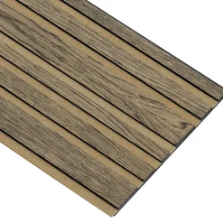 I-WOOD AKUSTIKPANEL EG SORT OLIE 17 X 300 X 2400 MM
