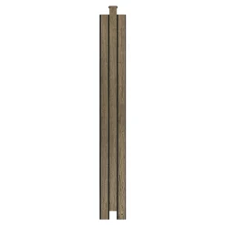 I-WOOD AKUSTIKPANEL EG SORT OLIE 17 X 300 X 2400 MM