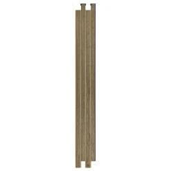 I-WOOD AKUSTIKPANEL EG SORT OLIE 17 X 300 X 2400 MM