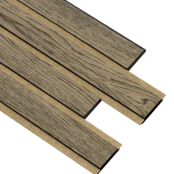 I-WOOD AKUSTIKPANEL EG SORT OLIE 17 X 300 X 2400 MM