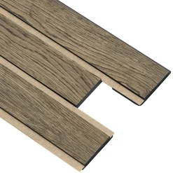 I-WOOD AKUSTIKPANEL EG SORT OLIE 17 X 300 X 2400 MM