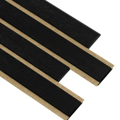 I-WOOD AKUSTIKPANEL EG SORT 17 X 300 X 2400 MM