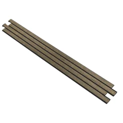 I-WOOD AKUSTIKPANEL EG SORT OLIE 17 X 300 X 2400 MM