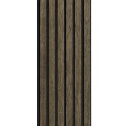 I-WOOD AKUSTIKPANEL EG SORT OLIE 17 X 300 X 2400 MM
