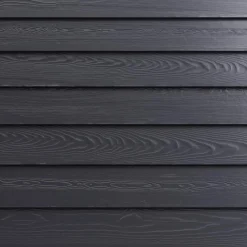 JAMES HARDIE TRÆSTRUKTUR HARDIEPLANK 8 X 180 X 3600 MM ANTRACITGRÅ