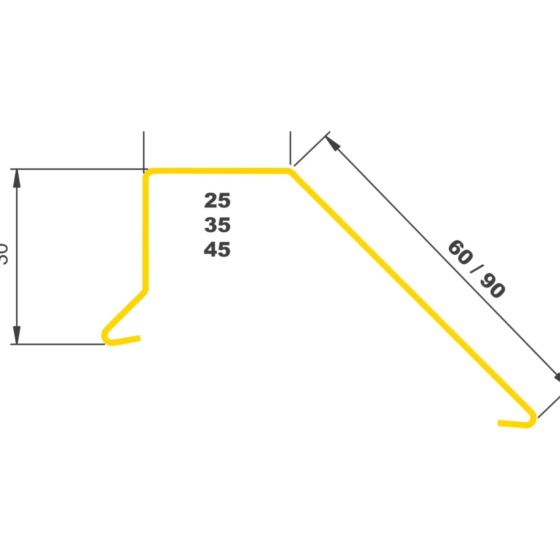 JUAL SORT ALU-PROFIL 5AS, 35 X 35 X 60 MM. STERNKAPSEL 1 M