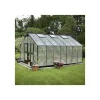 JULIANA GARTNER EKSKL. SOKKEL DRIVHUS 10 MM POLY ANTRACIT 18,8 M2