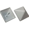 KOKILLE PYRA 94 STOLPEHAT ALUMINIUM HVID 94 X 94 MM