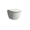 LAUFEN PRO SAMPAK M/ SC SÆDE UDEN SKYLLEKANT VÆGHÆNGT TOILET