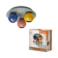 LEDVANCE DECOR BUBBLE LOFTLAMPE MULTIFARVET 32,2 CM
