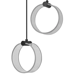 LEDVANCE DECOR CIRCLE PENDEL SORT 22,7 CM