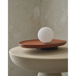 LEDVANCE DECOR CLAY BORDLAMPE BRUN 50,3 CM
