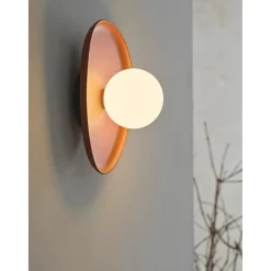 LEDVANCE DECOR CLAY VÆGLAMPE BRUN