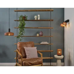 LEDVANCE DECOR CLAY VÆGLAMPE BRUN