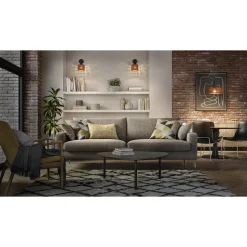 LEDVANCE DECOR CLAY VÆGLAMPE BRUN