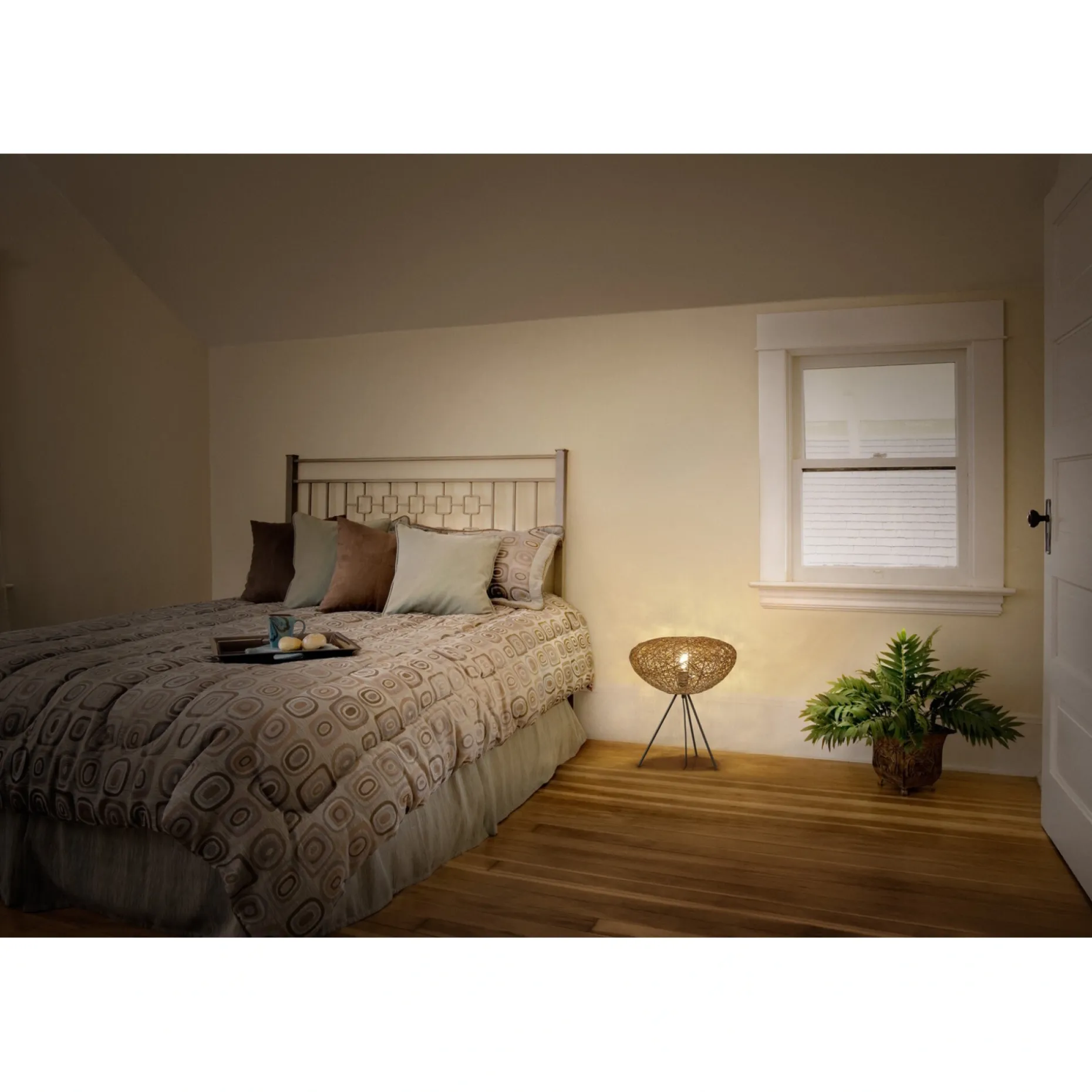 LEDVANCE DECOR DROP BORDLAMPE BEIGE 26,3 CM