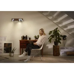 LEDVANCE DECOR MERCURY SPOTLAMPE TRÆ/HVID GU10 10,2W