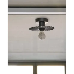 LEDVANCE DECOR PLISSEE LOFTLAMPE MØRK GRØN 21,3 CM
