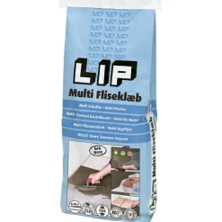 LIP MULTI FLISEKLÆB 20 KG GRÅ