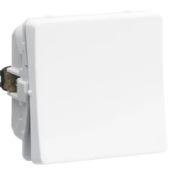 LK FUGA 1 MODUL ENKELT KRYDSNING AFBRYDER HVID