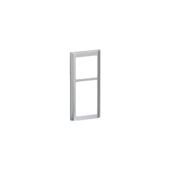 LK FUGA SOFT DESIGN 63 RAMME INKL. TEKNISK RAMME STÅLGRÅ 2 1/2 MODUL