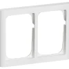 LK FUGA SOFTLINE 63 RAMME HVID 2 X 1 1/2 MODUL