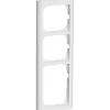 LK FUGA SOFTLINE 63 RAMME HVID 3 1/2 MODUL