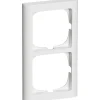 LK FUGA SOFTLINE 63 RAMME HVID 2 X 1 MODUL