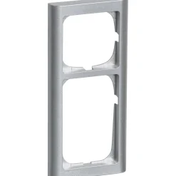 LK FUGA SOFTLINE 63 RAMME STÅLGRÅ 2 1/2 MODUL