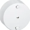 LK RUND Ø80MM LAMPEUDTAG HVID
