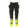 MASCOT ACCELERATE SAFE ARBEJDSBUKS 82C48 SORT/HI-VIS GUL