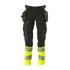 MASCOT ACCELERATE SAFE ARBEJDSBUKS 82C48 SORT/HI-VIS GUL