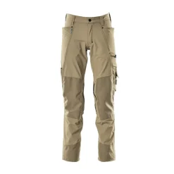 MASCOT ADVANCED 17179 BUKS MED KNÆLOMMER 76C46 LYS KHAKI