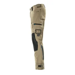 MASCOT ADVANCED 17079 BUKS MED KNÆLOMMER 82C46 LYS KHAKI