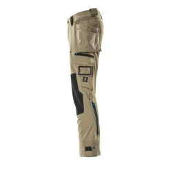 MASCOT ADVANCED 17031 BUKS MED KNÆ- OG HÆNGELOMMER 82C58 LYS KHAKI