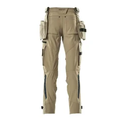 MASCOT ADVANCED 17031 BUKS MED KNÆ- OG HÆNGELOMMER 82C58 LYS KHAKI