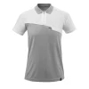MASCOT ADVANCED 17283 POLOSHIRT S GRÅMELERET/HVID
